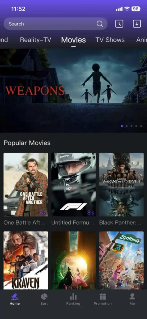 Moto Auction movie App 3